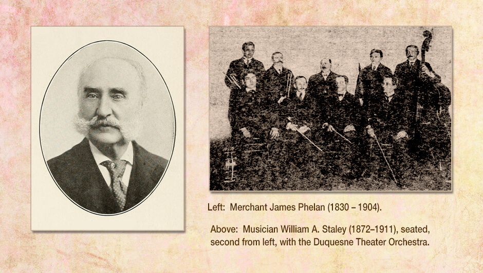 Merchant James Phelan and Duquesne Orchestra