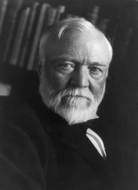 Andrew Carnegie circa 1912.