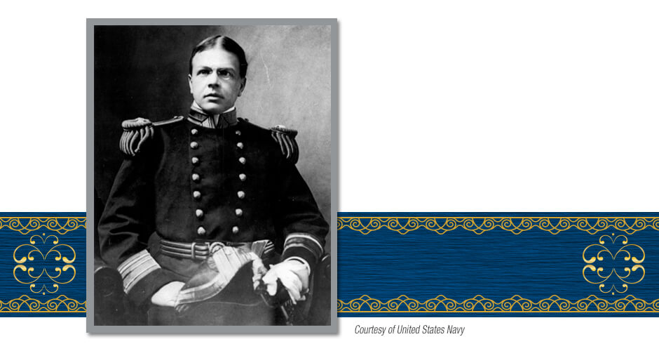 Portrait of Harry H. Rousseau, courtesy of United States Navy.