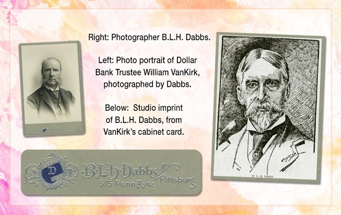 Illustration and studio imprint of B.L.H. Dabbs