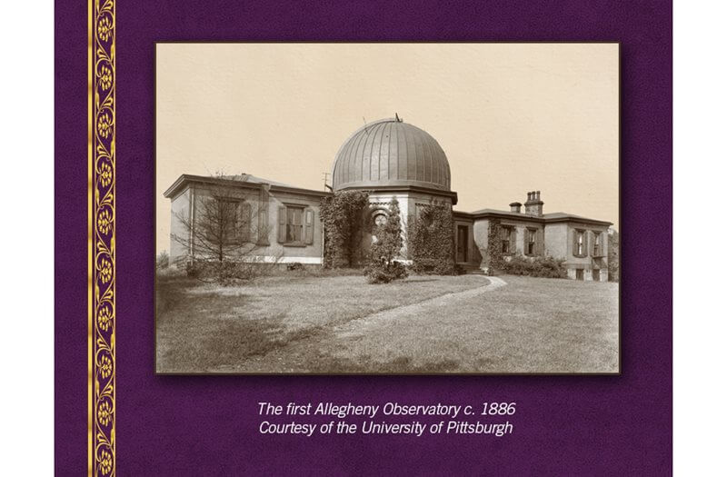 Picture of the Allegheny Observatory circa 1886, courtesy of the University of Pittsburgh