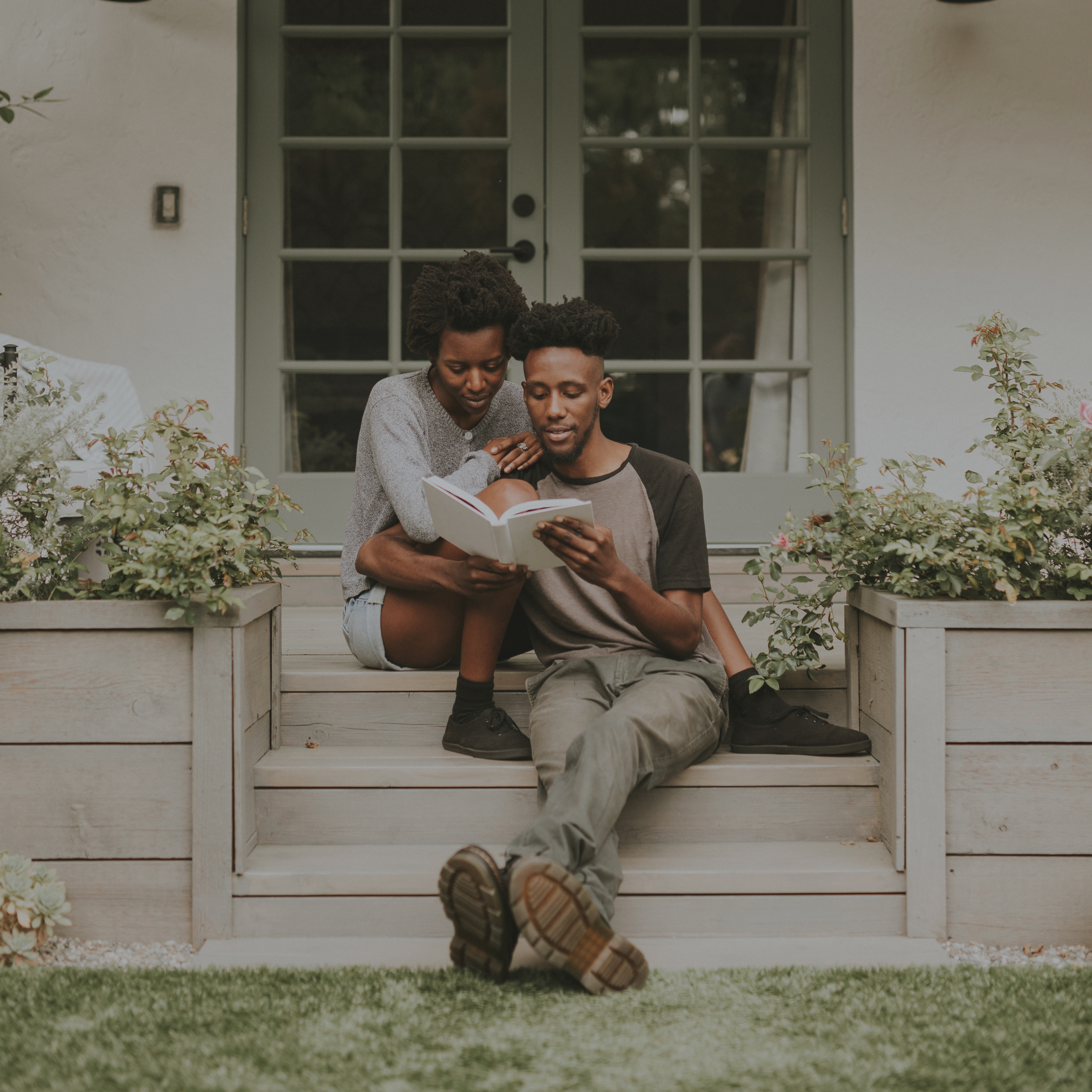 couple sitting on porch