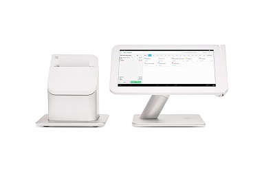Image of point-of-sale terminal to accept credit card payment
