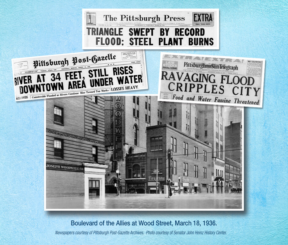 1936 st patricks day flood in pittsburgh