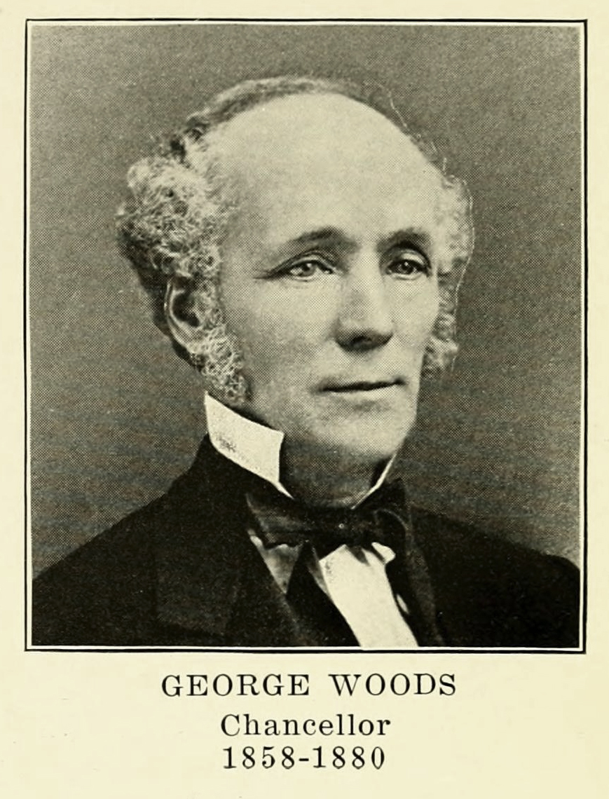 Portrait of George Woods.