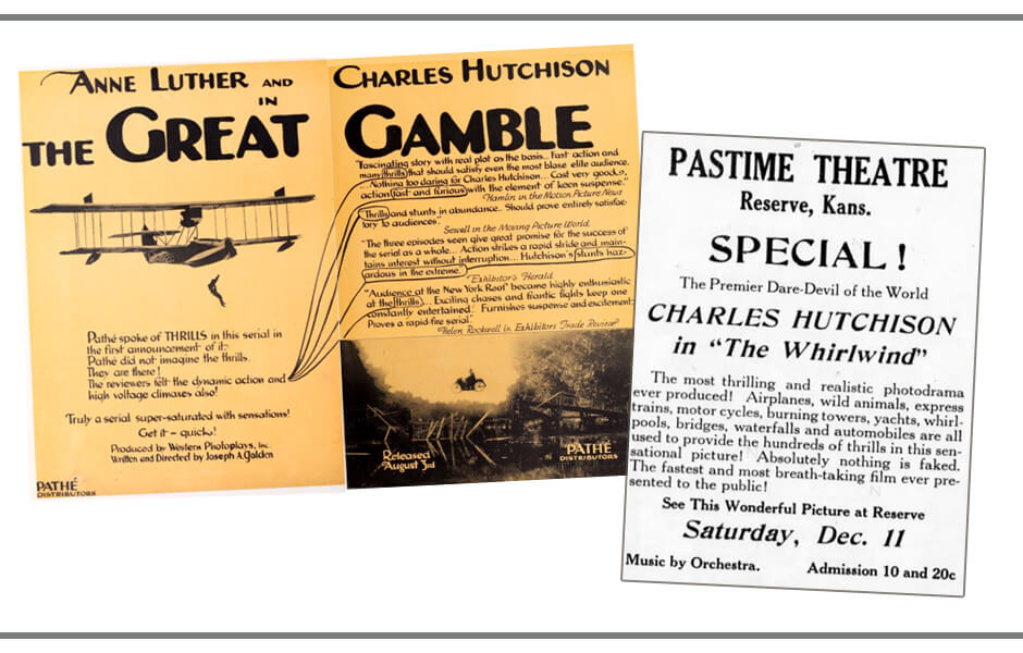 Playbill from The Great Gamble.